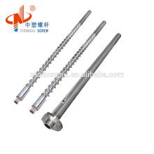 Plastic extrusion Screw for extruder screw and barrel for plastic extruder machine